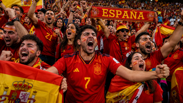 Afición España en el Mundial