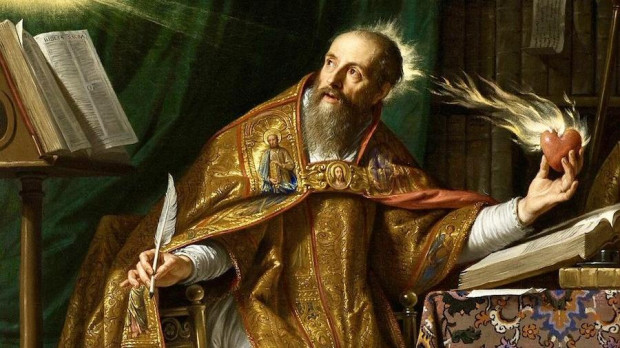 San Agustín, autor de 'La ciudad de Dios'