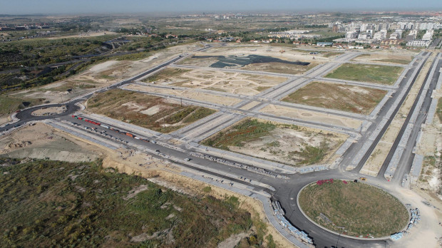 Parte de la parcela donde se va a levantar el desarrollo urbanístico de Los Cerros