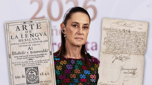Cédula Real emitida y firmada por Felipe II, el rey de las Españas en 1570, declarando el náhuatl o lengua mexicana como lengua oficial del Virreinato de Nueva España