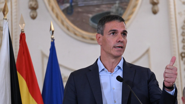 El presidente del Gobierno, Pedro Sánchez