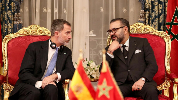 Felipe VI y Mohamed VI en una imagen de 2019
