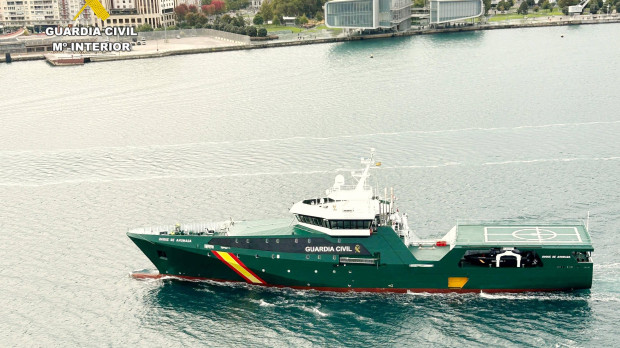 El buque oceánico de la Guardia Civil 'Duque de Ahumada'