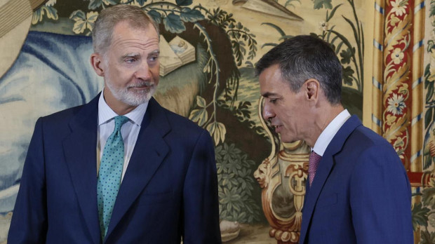 Felipe VI y Pedro Sánchez