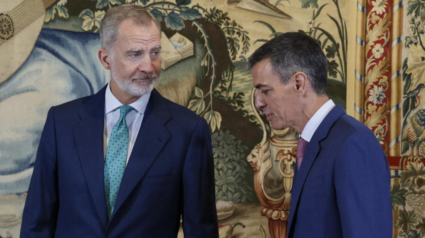 Felipe VI y Pedro Sánchez