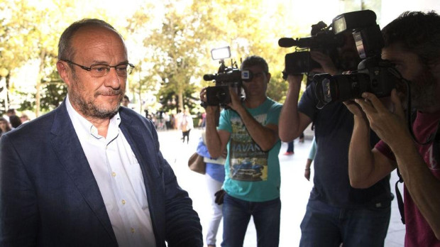 Imagen de archivo de Rafael Rubio entrando a los Juzgados de Valencia
