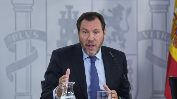 El ministro de Transportes, Óscar Puente