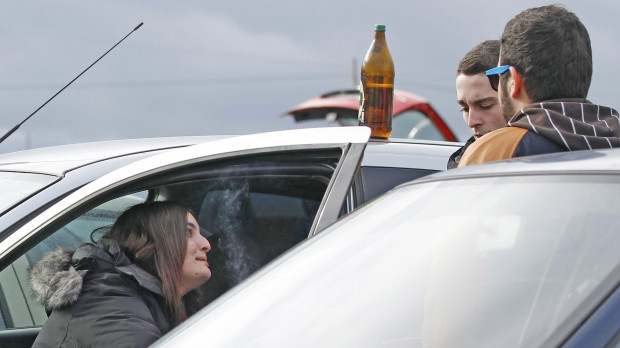 LA HIJA DE ZAPATERO, DE FIESTA DIURNA EN LA DISCOTECA FABRIK DE LEGANÉS,Image: 465408910, License: Rights-managed, Restrictions: , Model Release: no , Pictured: LAURA RODRIGUEZ ESPINOSA , Credit line: Europa Press Reportajes / Europa Press