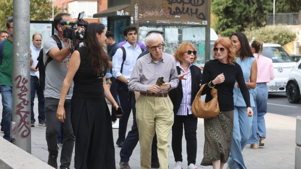 Director Woody Allen during presentation of film Wasp 2026 in Madrid on Thursday, 01 October 2026.