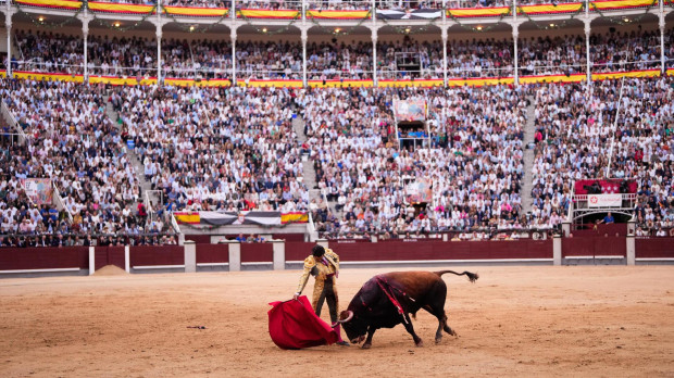 Morante de la Puebla, ante el lleno de Las Ventas, en este Día de la Hispanidad