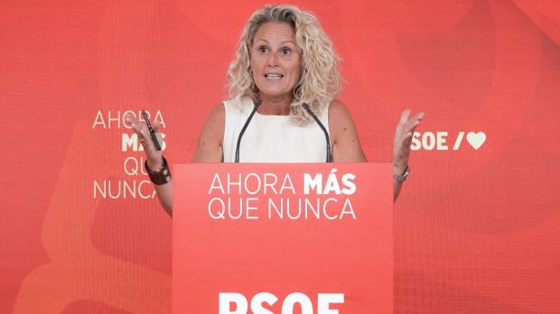 Montse Mínguez, portavoz del PSOE
