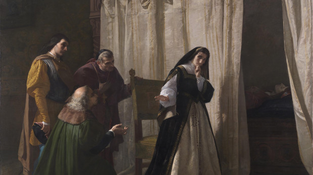 La Demencia de Doña Juana (1867), de Lorenzo Vallés