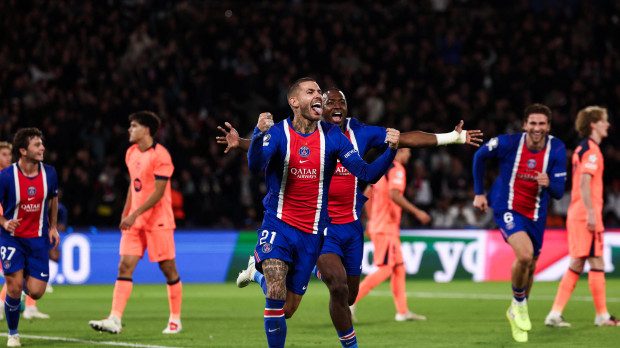 El PSG venció al Barça en el Parque de los Príncipes