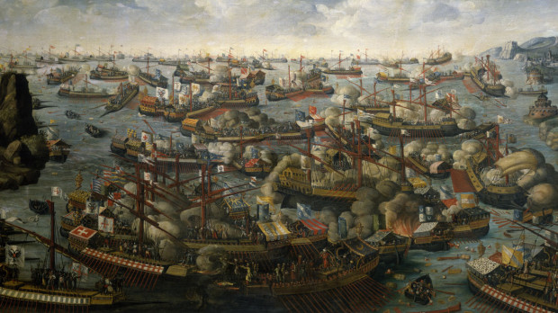 La batalla de Lepanto