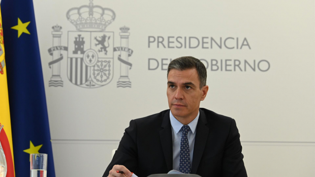 El presidente del Gobierno, Pedro Sánchez