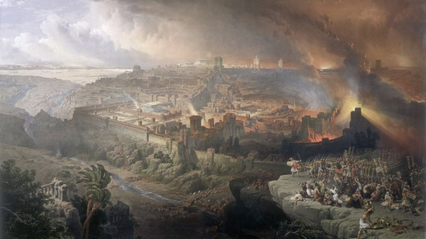 Asedio y conquista de Jerusalén, David Roberts (1850)