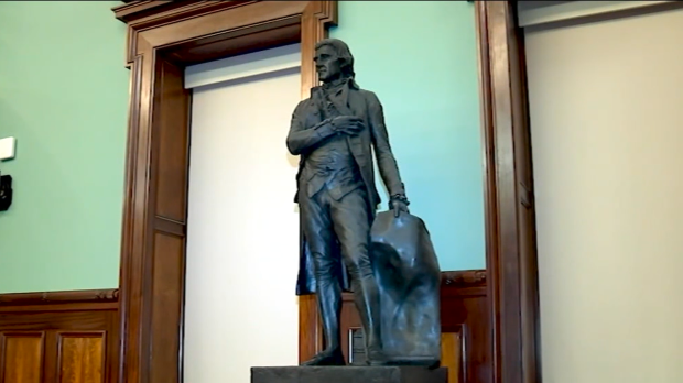Estatua de Thomas Jefferson en New York City Council