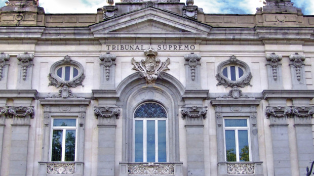 Fachada del Tribunal Supremo de España