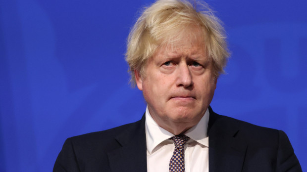 El primer ministro inglés Boris Johnson