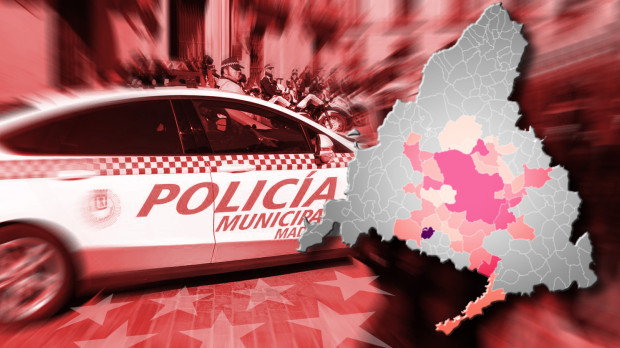 mapa infografia crimen madrid