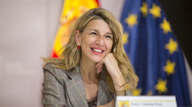 La ministra de Trabajo y vicepresidenta segunda del Gobierno de España, Yolanda Díaz