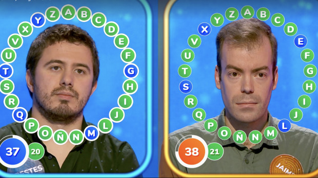 Orestes y Jaime, en el duelo de anoche, ganado por el burgalés