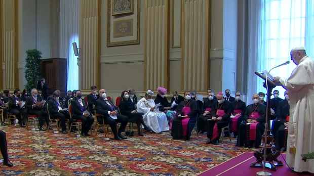 El Papa Francisco se ha dirigido al cuerpo diplomático