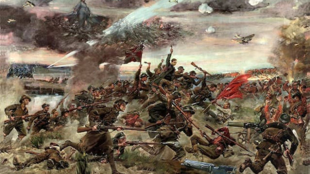 'El milagro del Vístula' de Jerik Kossaks