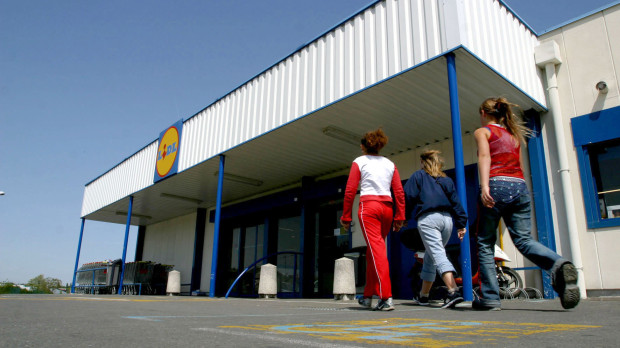Un supermercado Lidl