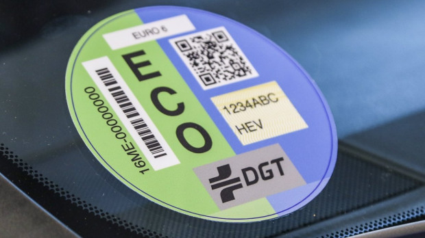 Etiqueta Eco de la DGT