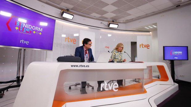 Rueda de prensa de RTVE donde se han desglosado los resultados de la final de Benidorm Fest haciendo públicos los votos de la final del pasado sábado