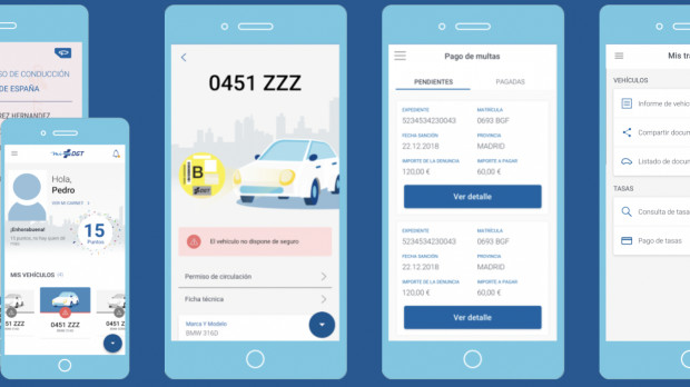 La app de la DGT está disponible para iPhone y Android