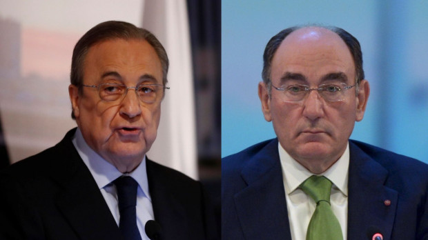 Florentino Pérez, presidente de ACS e Ignacio Sánchez Galán, presidente de Iberdrola