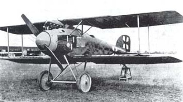 El biplano Albatros D.II, con el que el Barón Rojo consiguió la mayor parte de sus victorias