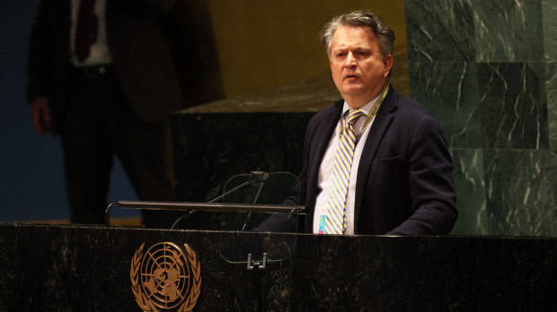 Sergiy Kyslytsya representante permanente de Ucrania ante la ONU