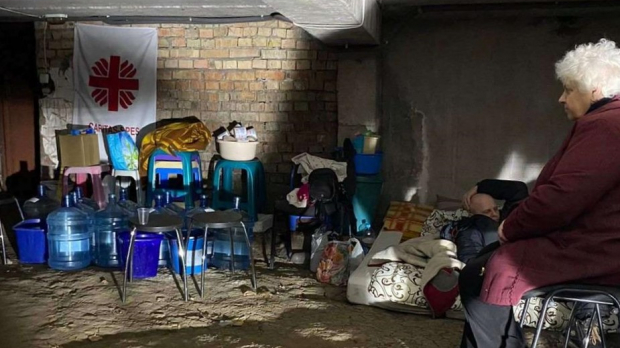 Cáritas Ucrania trata de asistir a las personas que lo necesitan durante el conflicto bélico con Rusia