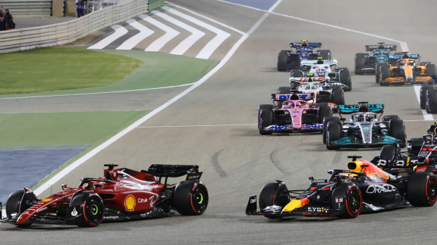 Leclerc y Verstappen protagonizaron varios adelantamientos espectaculares