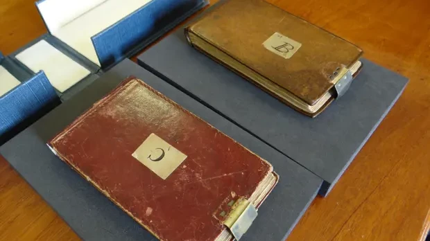 Los dos diarios de Charles Darwin recuperados