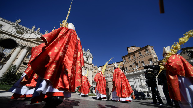 Papa Francisco / Plaza de San Pedro / Domingo de Ramos 2022 / Vaticano / Semana Santa