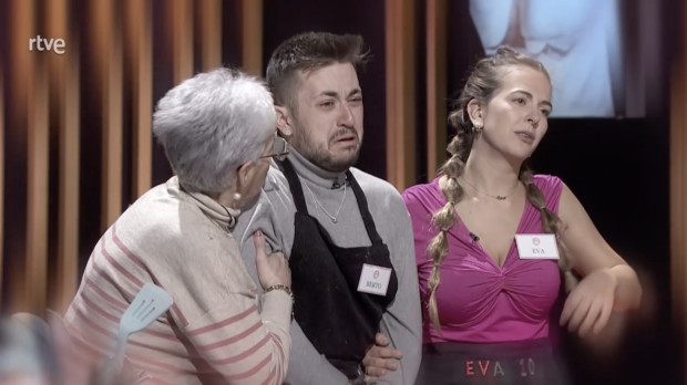 Momento del programa MasterChef, anoche