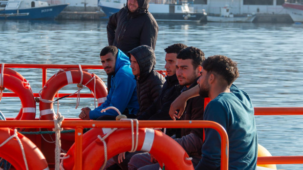 Una embarcación con 19 inmigrantes a bordo que fue rescatada por Salvamento Marítimo el pasado 8 de mayo