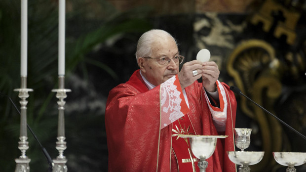 Angelo Sodano, en una imagen fechada en 2017