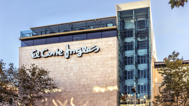 Fachada de El Corte Inglés de Serrano, 52