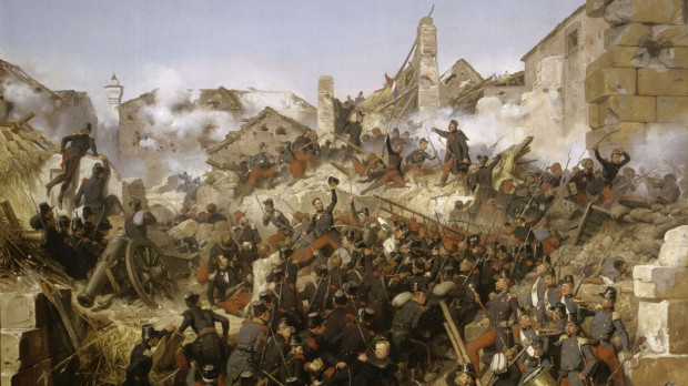 La prise de Constantine 1837 par Horace Vernet