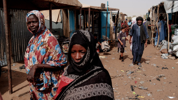 Campo refugiados Mali