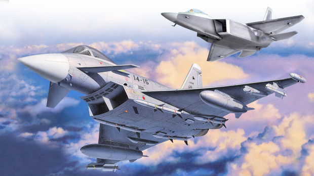 El Eurofighter y el F-32, cara a cara