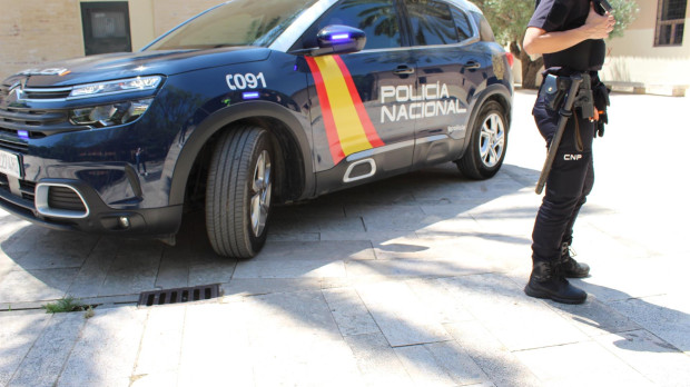 Un agente de la Policía Nacional, en una imagen de archivo