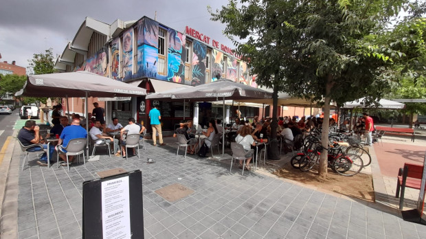 Terraza de un bar