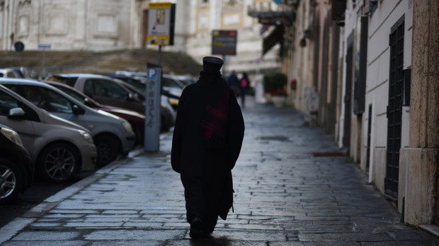 Cristiano copto por la calle