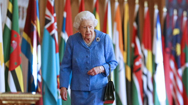 Queen Elizabeth during Commonwealth Day in Windsor on 8 March 2021